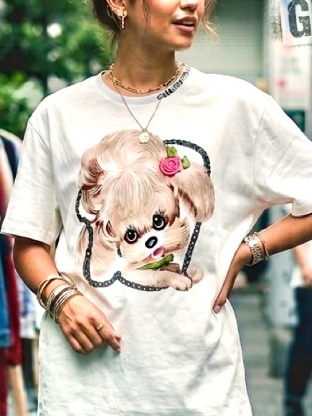 Savage X Fenty Graphic Tshirt. Trendy, Boho Chic, Streetwear. Relaxed Fit Size M